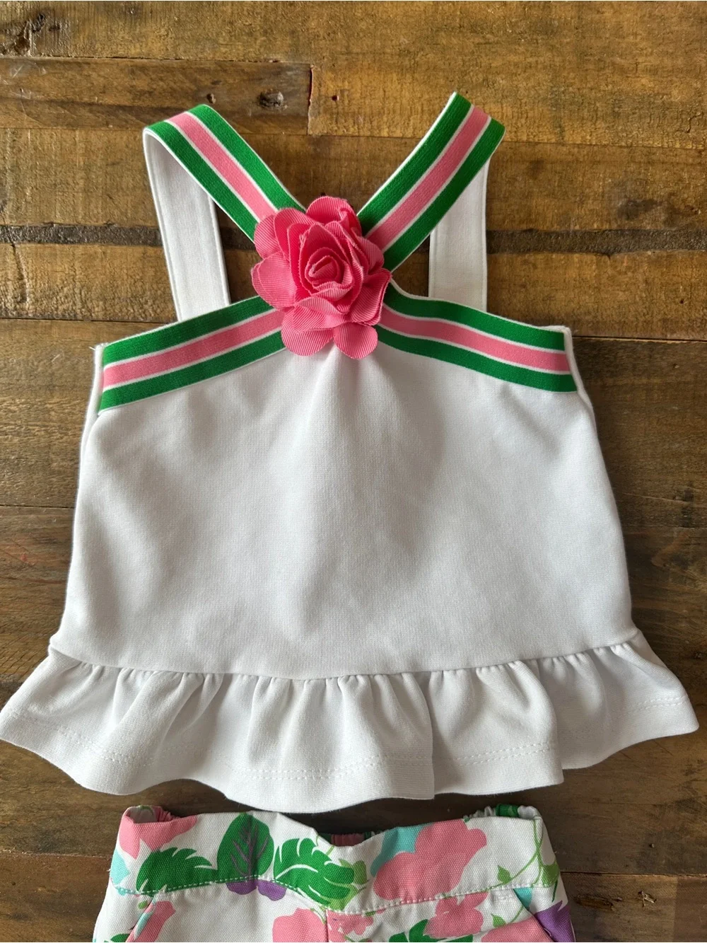 Janie & Jack Floral 2 Piece Set
